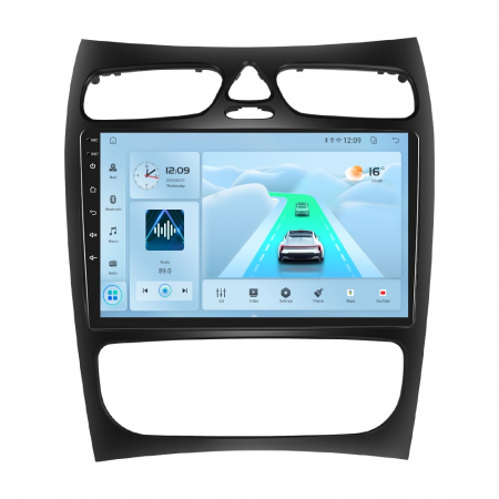 Mercedes Benz CLK W209 (2000-2005) - Navigatie Mercedes Benz CLK W209 (2000-2005), Android 12, 2GB RAM 32GB, DSP, Carplay si Android auto, ecran 9 inch