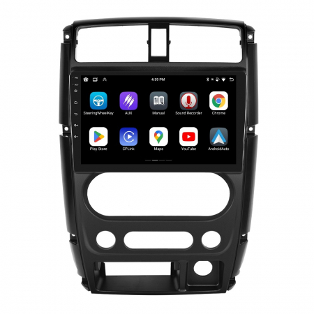 Navigatie Suzuki Jimny (2005-2018), Android 12, 4GB RAM 64GB, SLOT SIM 4G, DSP, Carplay si Android auto, ecran 9 inch [4]