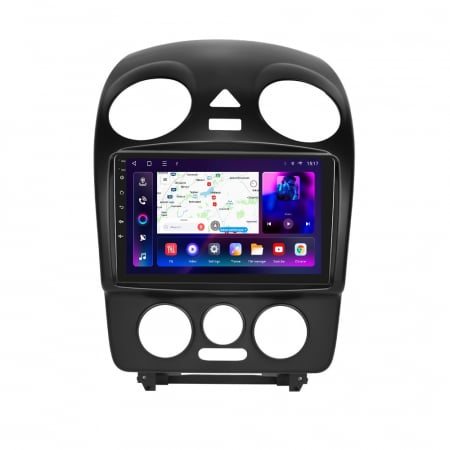 Volkswagen New Beetle (2004-2010) - Navigatie Volkswagen New Beetle (2004-2010), Android 12, 4GB RAM 64GB, SLOT SIM 4G, DSP, Carplay si Android auto, ecran 9 inch