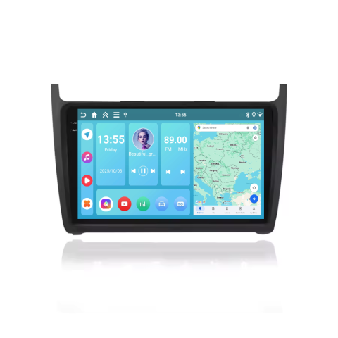 Polo (2009-2018) - Navigatie Volkswagen POLO (2011-2016), Display INCELL, Android 15, 4GB 128GB, DSP, CarPlay si Android Auto ecran 9 Inch