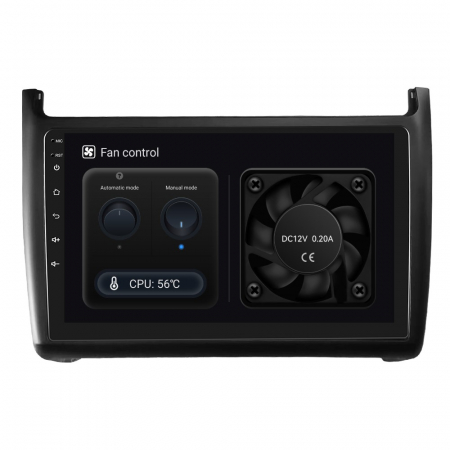 Navigatie Volkswagen POLO (2011-2016), Android 8GB RAM 128GB ROM, SIM 4G, DSP, CarPlay wireless si Android Auto, ecran HD 9 Inch [9]