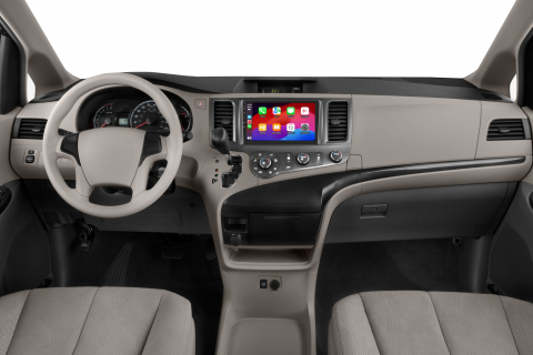 Navigatie Toyota Sienna (2011-2013) cu Android, 8GB RAM 128GB ROM, cu SLOT SIM 4G, DSP, ecran 9 Inch, Carplay si Android Auto [1]