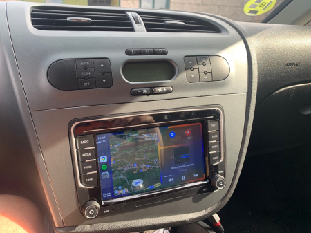 Navigatie VW,Skoda,Seat cu Android 4+64GB, CarPlay si Android Auto, SLOT SIM 4G, dedicata Golf 5, Golf 6, Jetta, Passat B6, CC, B7, Polo, Tiguan, Touran, Skoda, Seat ecran 7 inch [10]