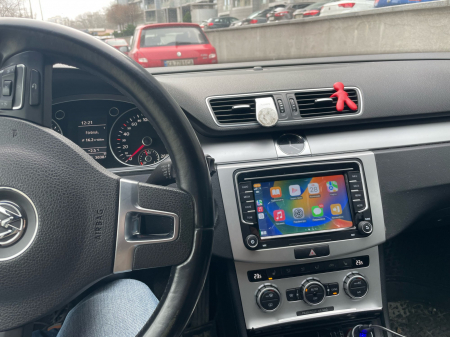 Navigatie VW,Skoda,Seat cu Android 4+64GB, CarPlay si Android Auto, SLOT SIM 4G, dedicata Golf 5, Golf 6, Jetta, Passat B6, CC, B7, Polo, Tiguan, Touran, Skoda, Seat ecran 7 inch [7]