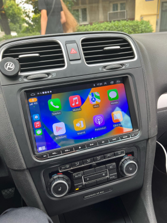 Navigatie Volkswagen|Skoda|Seat cu Android 13, 2GB RAM 64GB ROM, CarPlay si Android Auto, Ecran de 9 Inch, dedicata Golf 5, Golf 6, Jetta, Passat B6, CC, B7, Polo, Tiguan, Touran, Skoda, Seat [10]