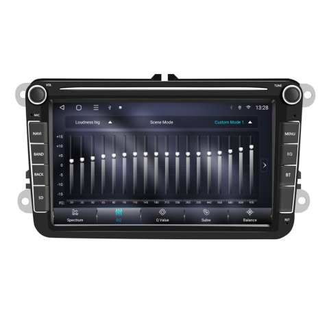 Navigatie Volkswagen|Skoda|Seat cu Android 12, 4GB RAM 64GB ROM, DSP, Slot SIM 4G, Ecran de 8 Inch, dedicata Golf 5, Golf 6, Jetta, Passat B6, CC, B7, Polo, Tiguan, Touran, Skoda, Seat [6]