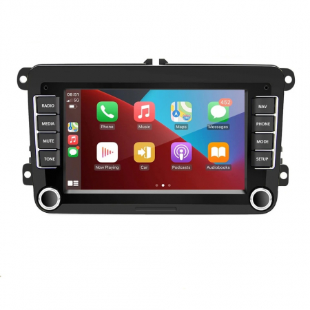 Navigatie Volkswagen, Skoda, Seat cu Android 13, 7 Inch, CarPlay si Android Auto dedicata Golf 5, Golf 6, Jetta, Passat B6, CC, B7, Polo, Tiguan, Touran, Skoda, Seat [0]