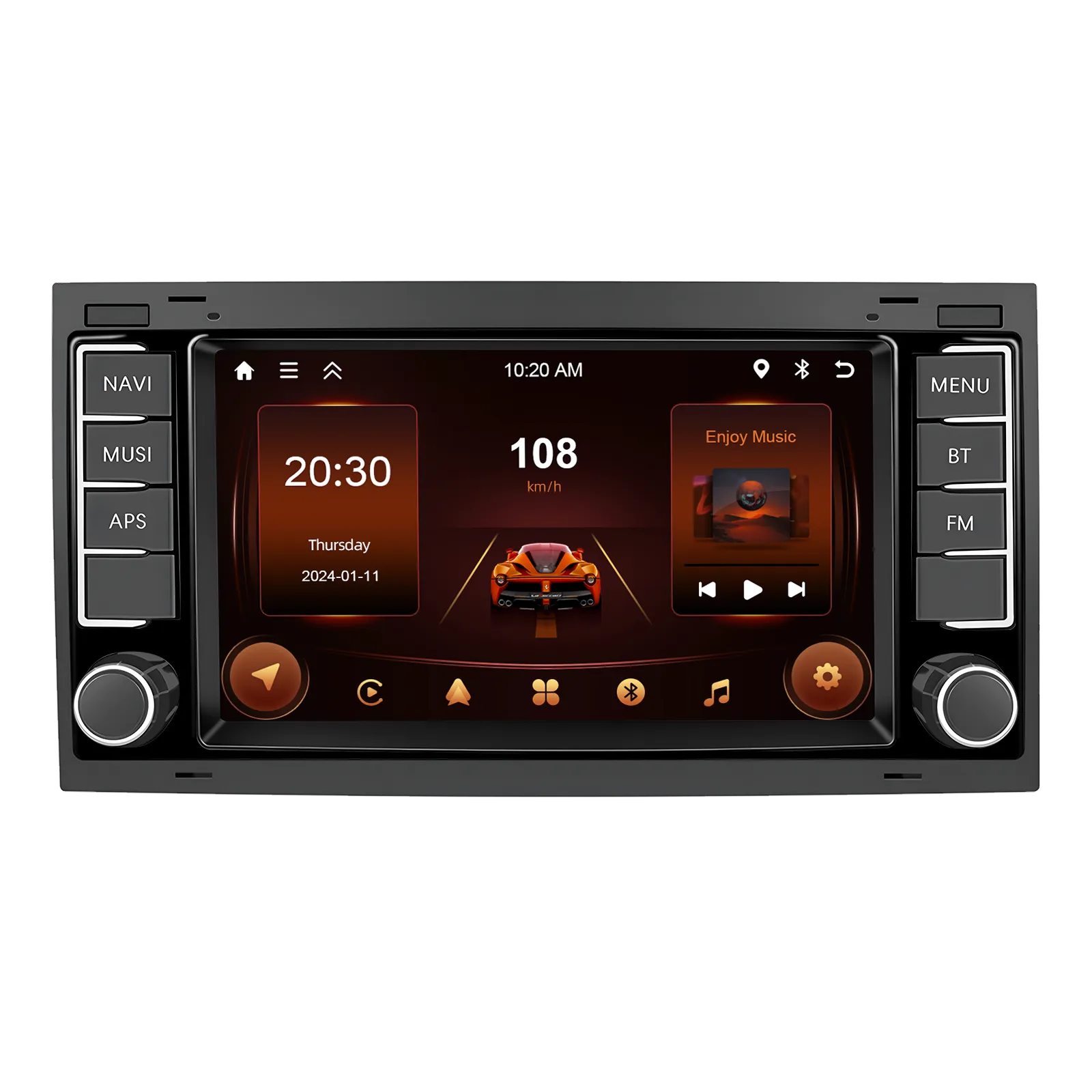 Touareg (2002-2018) - Navigatie Volkswagen Touareg (2002-2011) cu Android 13 ,2GB ROM 64GB, RDS, CarPlay si Android Auto, ecran 7 inch