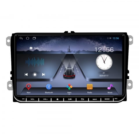 Passat B7 (2011-2015) - Navigatie Volkswagen|Skoda|Seat cu Android, Ecran de 9 Inch, dedicata Golf 5, Golf 6, Jetta, Passat B6, CC, B7, Polo, Tiguan, Touran, Skoda, Seat