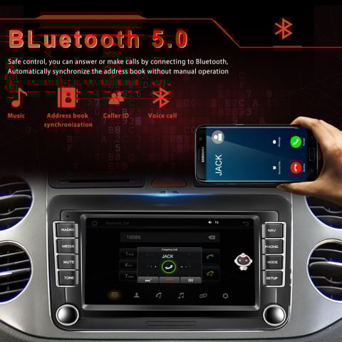 Navigatie Volkswagen|Skoda|Seat cu Android 12, 8 GB 128 GB SIM 4G, Carplay si Android Auto, DSP, Ecran 7 inch [15]