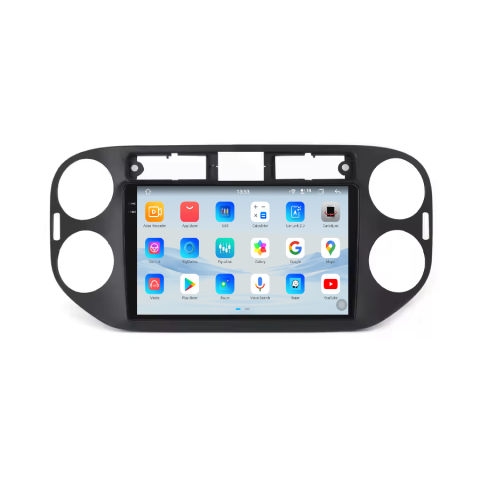 Navigatie Volkswagen Tiguan (2010-2015) Android 14, 12GB RAM, 256GB ROM, Ecran 9.33 inch 2K QLED, Ramă Neagră [1]