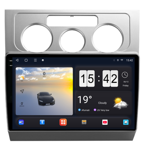 Toate Produsele - Navigație Android dedicată 2K QLED Octa-Core UIS8581A cu SIM 4G, CarPlay și Android Auto