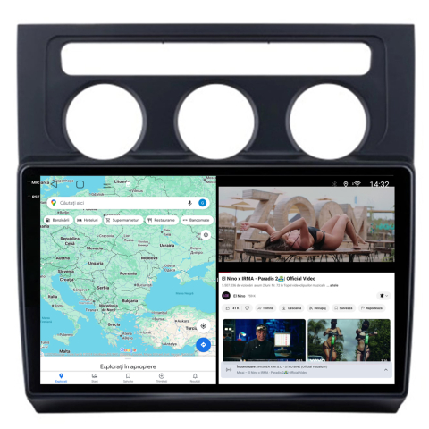 Navigație Android dedicată 2K QLED Octa-Core UIS8581A cu SIM 4G, CarPlay și Android Auto [4]