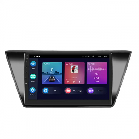 Navigatie Volkswagen Touran (2016-2020), Android 13 2GB RAM 64GB ROM, CarPlay si Android Auto Wi-fi, Youtube, Waze, ecran HD 10.1 Inch [4]