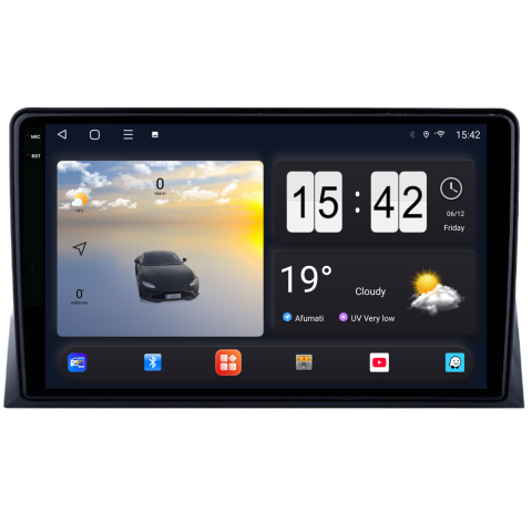 Toate Produsele - Navigație Android dedicată 2K QLED Octa-Core UIS8581A cu SIM 4G, CarPlay și Android Auto