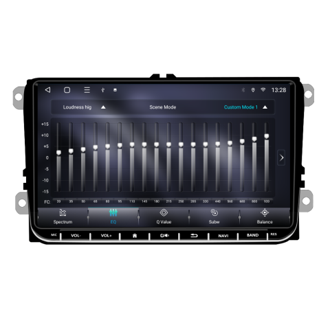 Navigatie VW,Skoda,Seat cu Android 14, CarPlay si Android Auto, dedicata Golf 5, Golf 6, Jetta, Passat B6, CC, B7, Polo, Tiguan, Touran, Skoda, Seat ecran 9 inch [6]