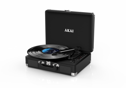 Pick-Up Retro cu USB Recording – Akai ATT-18BT în Format Valiză, Stil și Funcționalitate [3]