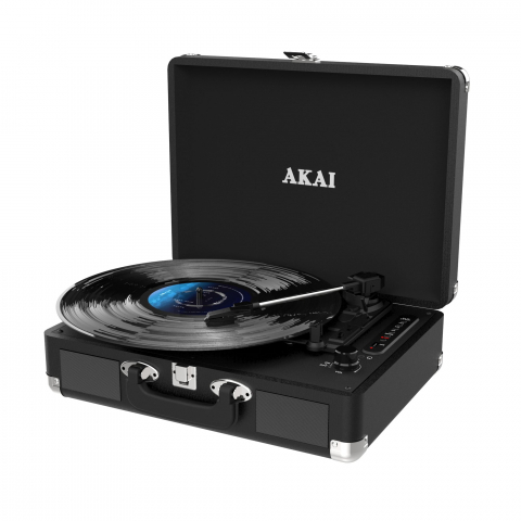 Pick-Up - Pick-Up Retro cu USB Recording – Akai ATT-18BT în Format Valiză, Stil și Funcționalitate