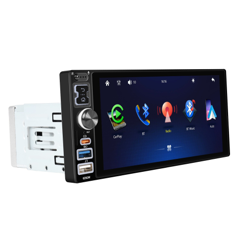Player Auto 1DIN Multimedia cu Carplay si Android auto wireless, bluetooth, usb, ecran HD 6.8 inch [2]