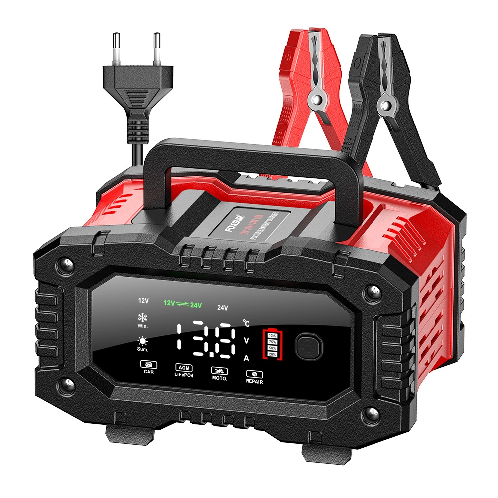 PROMOTII % - FOXSUR FPT-200 Redresor Inteligent 12V 20A 24V 10A AGM GEL LiFePO4