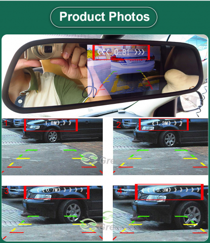 Senzori de Parcare cu 4 Detectoare – Compatibili VIDEO RCA cu Cameră și Navigație Auto [11]