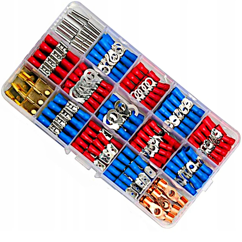 Set 300 Conectori de Sertizare Izolați-Conectori Electrici Profesionali [4]