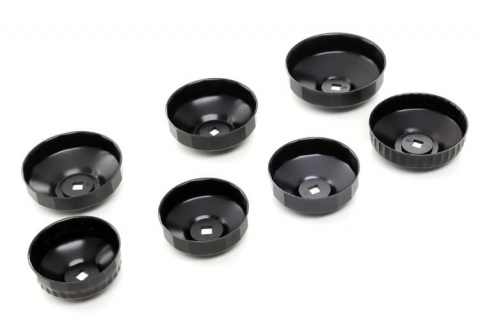 Set Chei pentru Filtre de Ulei 15 piese cu Adaptor 3/4 la 1/2, Compatibil Multimarcă, Cutie Transport rosie [1]