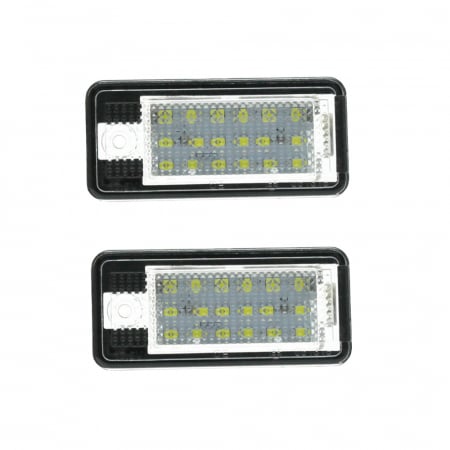 Set lampi LED pentru numar înmatriculare, dedicate Audi A3, S3 A4 S4, A6 [8]