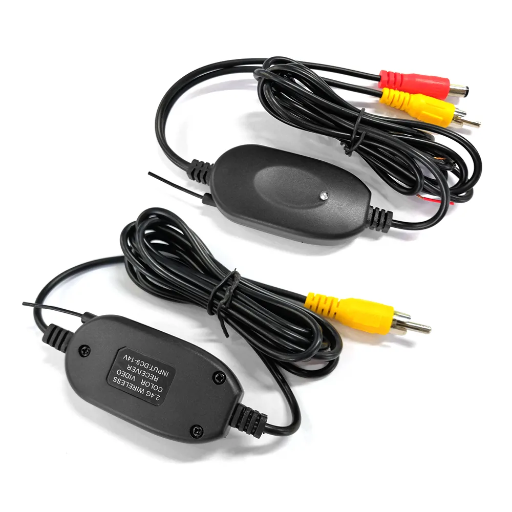 Camera Marsarier - Set Receptor si Emitator Wireless 2.4G VIDEO RCA pentru coexiuni camere marsarier