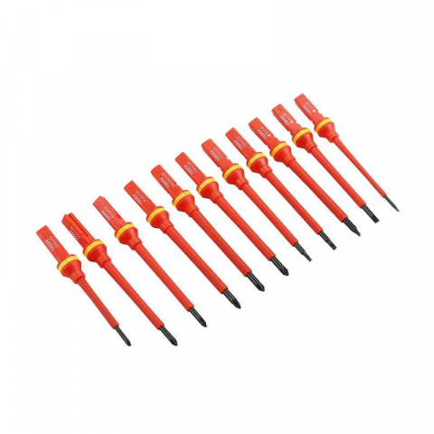 Set Șurubelnițe izolate 14 bucăți, Izolație de până la 1000V [6]
