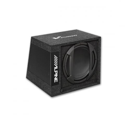 Subwoofer Auto - Subwoofer Auto Alpine SWD-355, Activ 30cm, 550W RMS, Bass Puternic