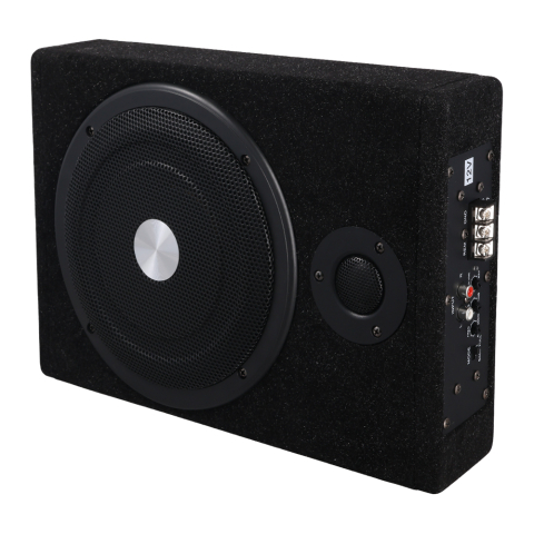 Subwoofer auto activ, slim 8 inch 600W–Bass puternic, design ultra-subțire pentru spații reduse [3]