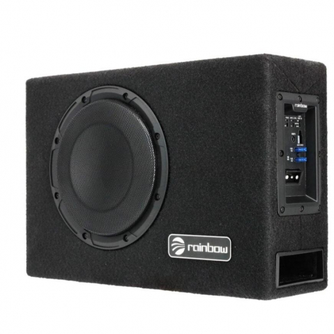 Subwoofer Auto - Subwoofer Rainbow EL‑W8A MK2 8″ Amplificat 150 W RMS – Bass Compact