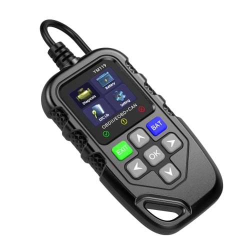 Tester auto OBD2 profesional YM119 cu funcție de diagnoză completă și testare baterie [1]