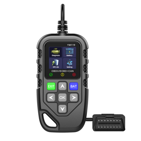 Testere auto - Tester auto OBD2 profesional YM119 cu funcție de diagnoză completă și testare baterie