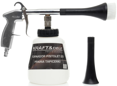 Accesorii compresoare - Tornador Pistol Pneumatic de Spumă pentru Detailing | Curățare Tapițerie & Caroserie, Duze Interschimbabile