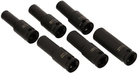 Trusa Chei tubulare de impact 1/2", 16 piese, 10-32 mm, în cutie metalică – rezistență industrială [3]