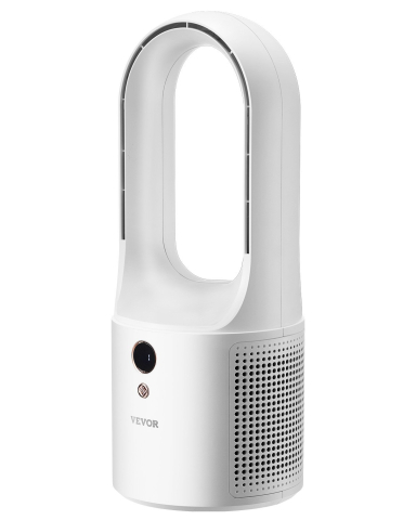 Aeroterme - Ventilator Portabil De Birou AeroCool Pro, 6 Viteze, USB Type C, Motor Brushless, Ultra Silentios, Pentru Casa, Camping, Alb