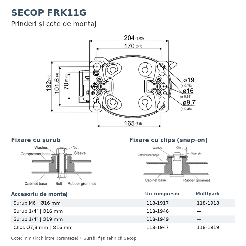 Compresor Secop FRK11G [5]
