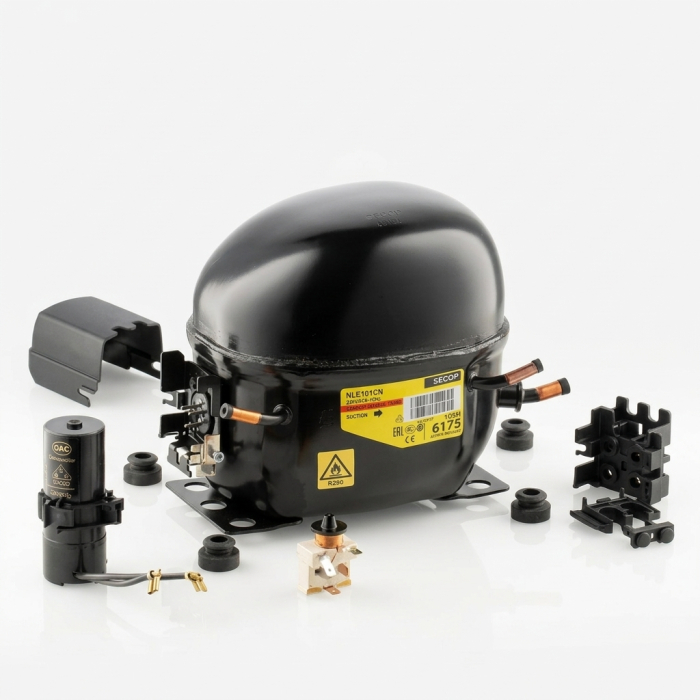 Compresor Secop NLE10CN R290 LBP/MBP [2]
