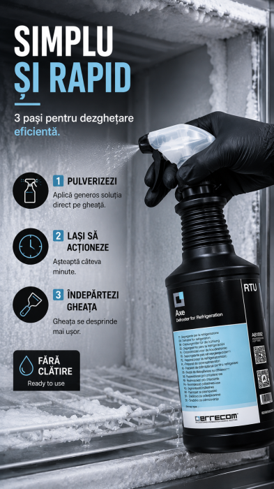 Soluție pentru dezghețare congelatoare Axe 1L Errecom [3]