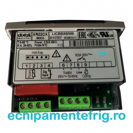 Controler de Temperatura Dixell XR02CX-5N0C0 | XR 02 CX [1]