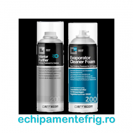 Kit Dezinfectant Aer Condiționat Total Care – Talc, 200 ml, Errecom [1]