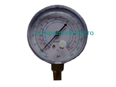 Manometru CM 500 - presiune joasa , pentru agent frigorific R22, R134A, R404A, R407C [1]
