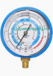 Consumabile - Manometru CM 500 - presiune joasa , pentru agent frigorific R22, R134A, R404A, R407C