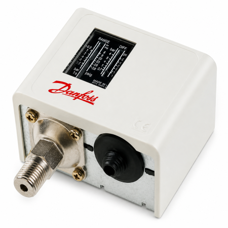 Presostate Danfoss - Presostat Danfoss KP5 de înaltă presiune (HP) 8–32 bar, resetare automată