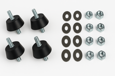 Set 4 amortizoare conice antivibrante – Ø39×22 mm [1]