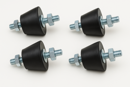Accesorii aer conditionat - Set 4 amortizoare conice antivibrante – Ø39×22 mm