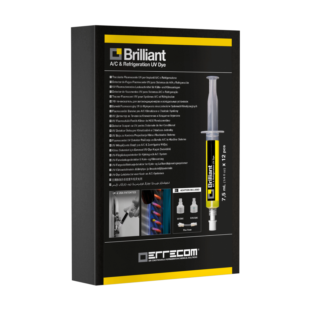 Soluție fluorescentă UV detectare pierderi freon Brilliant 7,5 ml Errecom [3]