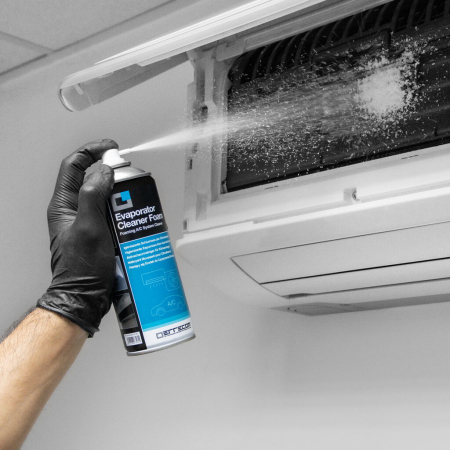 Spray curățare aer condiționat cu spumă Evaporator Cleaner Foam 200 ml Errecom [3]